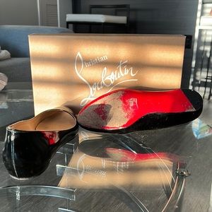 Christian Louboutin Fifi flat patent 35.5